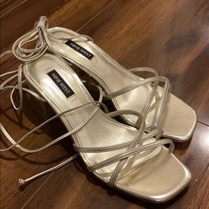 Brand new block heeled sandals!
